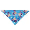 Transfronterizo para mascota excrementos de mascota gato y perro babero perro mascota toalla triangular para perro perro boca gato