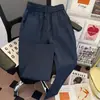Pantalones Casuales Nuevos Primavera/Verano 2026, Pantalones Simples de Color Sólido Holgados de Pierna Ancha, Adelgazantes para Figuras Pequeñas, Pantalones Rectos de Otoño