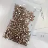 Arte de Unha Champagne Flat Joias de Diamante Pacote Completo Versátil Mini Gota D'água Borboleta Lua Formato Acessórios de Arte de Unha com Diamante Atacado