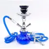 Kit Completo de Narguilé Árabe Transfronteiriço Pequeno Tubo Único e Duplo Tubo de Narguilé Bar de Narguilé Venda Quente Narguilé
