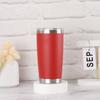 Exclusivamente transfronteriza para taza de automóvil de acero inoxidable de 20 oz, taza de cerveza con aislamiento 304, taza de hielo con rociador de vacío doble, venta al por mayor