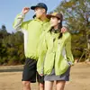 Ropa de Protección Solar Ligera para Exteriores Shanying para Mujer Transpirable Hilo Original Seda de Hielo Ropa de Protección Solar para Hombre Protección UV UPF50 Ropa para la Piel