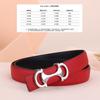 Cinturón de Mujer con Hebilla Elegante de Ancla, Cinturón de Piel de Vaca Lisa, Accesorio Decorativo Versátil para Mujer, Adecuado para Trajes y Pantalones, En Stock