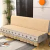 Funda para Sofá Cama de Cobertura Total Plegable Antideslizante Universal Cuatro Estaciones Simple Pequeña Individual Tres Personas Doble Uso Sin Brazos