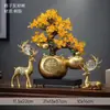 Nuevo árbol de la fortuna estilo chino decoración de la fortuna decoración para el hogar y la oficina decoración regalos para inauguración de casa nueva