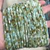 Suministro directo de fábrica de cuentas sueltas de piedra natural de ágata de cristal de 2x4 mm, cuentas rectangulares de corte cuadrado pequeño, accesorios de joyería para bricolaje