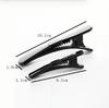 Estilo Coreano Preto Grampo de Cabelo com Laço Bico de Pato Feminino Moda Versátil Grampo para Franja Grampo Lateral Grampo para Corte de Cabelo Quente