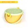 Balde Organizador de Brinquedos Infantil Bolsa Estojo Bebê Desenho Animado Fofo Caixa Organizadora de Blocos de Construção Lanche de Bebê Caixa de Presente