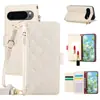 Funda para Google Pixel 11Proxl con Soporte para Tarjetas y Espejo, Estuche Protector de Cuero para Google 10A