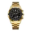 Relojes Suizos para Hombre Dropshipping, Relojes de Cuarzo con Esfera Grande, Relojes de Negocios Impermeables de Venta Caliente en Transmisiones en Vivo Transfronterizas
