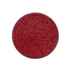 Posavasos de diamantes de imitación transfronterizo tapete de silicona antideslizante para tazas almohadilla de aislamiento de goma blanda diamantes de imitación creativo para coche suministros para coche