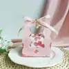 2025 Nova Caixa de Doces de Casamento Chinoiserie Bolsa Grande Capacidade Estilo Ins Caixa de Presente para Acompanhantes de Casamento Caixa de Embalagem para Doces de Casamento