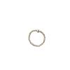 Cuentas Redondas de Plata S925 Plata Rota Empalme Cuadrado Simple Lujo Accesible Moda Nicho Ins Exquisito Anillo Frío de Alta Gama