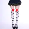 Calcetines Estampados de Halloween y Navidad Hasta la Rodilla Medias para Fiesta de Disfraces Calcetines Azul Marino Estilo Calcetines de San Valentín