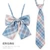 Corbata a cuadros estilo japonés Jk, traje de corbata para mujer, estilo universitario, graduación, foto gratis, camisa sin lazo, traje de buceo