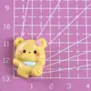 Acessórios de Joias de Resina de Urso Desenho Animado Fofo DIY Cola de Creme Capa de Celular Caixa de Armazenamento Pingente Presilha de Cabelo Lote de Material