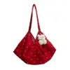 Estilo Coreano Lunares Colgante Estilo Perezoso para Mujer Verano 2026 Nuevo de Moda Gran Capacidad Moda Diaria Bolso Tote de Gran Capacidad