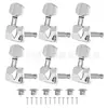 Perilla de Guitarra Folk Semicerrada, Perilla de Cuerda para Guitarra Acústica, Perilla Metálica para Afinación de Guitarra, Guitarra Precisa