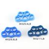 Dispositivo de tensão de dedo de silicone, exercitador de dedo, dispositivo de tensão de dedo, conjunto de combinação de silicone para cinco dedos
