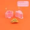 Serie de Lema en Inglés Molde para Paletas Patrón 3D Sombrero de Tortuga Inglés DIY Simulación Herramienta para Pastel de Fondant