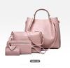 Bolso de Moda Transfronterizo 2024 Nuevo Europeo y Americano Bolso de Cocodrilo de Cuatro Piezas Bolso de Hombro Bandolera de Gran Capacidad