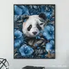 Pintura de Diamante Mais Vendida Transfronteiriça Panda Fofo Pintura de Diamante DIY Decoração de Casa Fábrica de Pinturas Venda Direta Temu Dropshipping