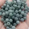 Jade Gelo Natural Contas de Água Azul Contas Espalhadas para DIY Pulseira Colar Contas Redondas de Jade Contas Azuis Céu de Jade