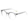Nuevas gafas de moda con montura de espejo plano antiluz azul, estilo celebridad de Internet, con tachuelas de arroz, para mujeres con miopía.