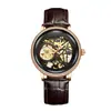 Reloj mecánico, reloj de hombre marca Biden, reloj modelo con correa de moda nuevo