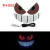 Novo produto olho de demônio LED para carro lâmpada decorativa modificada kazilan lâmpada olho grande decoração de personalidade 11 modos USB