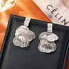 Populares Aretes de Mariposa Hueca Estilo Hada con Circonita, de Aspecto de Alta Gama, Modernos, Exquisitos, Elegantes y Accesorios para Orejas de Borla Estilo Princesa