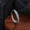 Anillo Luminoso Romántico Difeng s999 Plata de Ley Anillo Luminoso para Mujer Ins Lightyear Anillo de Pareja Tiempo Real Anillo Luminoso Organo de Agua de Lago
