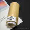 Hilo de cera tono dorado 0.3 e hilo de cera de cielo estrellado de 3 hebras en amarillo dorado cálido, hilo para tejer hecho a mano, un rollo es de aproximadamente 140 m