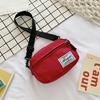 Bolso pequeño de lona estilo Mori para niña, bandolera sencilla de estilo coreano, bolso de moda Didi Bouncing Bag, 2021