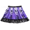 Estilo Novo Europeu e Americano de Halloween Saia Tutu para Meninas Meia-Saia Infantil Saia com Estampa de Abóbora e Fantasma para Crianças