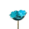 En Stock Sitio Independiente Estaca de Flor de Metal Hecha a Mano Estaca de Jardín de Metal Hecha a Mano