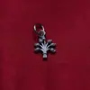 Colgante de plata de ley S925 del árbol de la vida, colgante de ramo estilo chino, colgante de plata pura del árbol sagrado, accesorio de pulsera DIY hecho a mano, plata