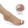 Separador de dedos de vendaje de velcro personalizado para dedos superpuestos, juanetes y banda elástica para el dedo medio del pie
