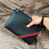 Bolsa masculina Embreagem de grande capacidade Bolsa Carteira de couro macio Bolsa de embreagem Business Casual Moda Estilo coreano Envelope Bolsa feminina