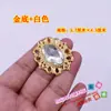 Ropa de Rendimiento para Deporte Accesorios Accesorios Base Recortada de Metal Diamante Acrílico Joyería No. 21 Piedra preciosa de óvalo Diamante