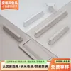 Estilo Creme Cor Igual Maçaneta de Alumínio para Porta de Guarda-Roupa Maçaneta de Furo Único para Gaveta Maçaneta para Porta de Armário Maçaneta de Alumínio para Porta de Sapateira
