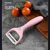 Pelador de Cerámica de Colores con Opciones de Acero Inoxidable, Disponible para Pelar Patatas y Manzanas, Adecuado para Supermercados y Vendedores Ambulantes, Disponible para Compra al por Mayor