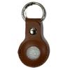 Adecuado para Apple Airtag, funda de cuero, material de silicona, llavero de posicionamiento antipérdida, funda protectora con rastreador de ajuste ceñido