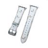 Adecuado para Apple Iwatch9S11 S12 Watch con Estampado de Mariposas Moda Correa de Cuero para Apple Watch