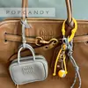 Bolso de Estilo Nuevo con Correa Tejida a Mano de Paracord, Correa de Muñeca Anticaída para Llevar, Tendencia Portátil de Cuerda Tejida Estilo Nuevo
