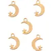 Vento Ins 50 KC ouro diy pulseira colar artesanal criativo pequeno pingente acessórios criativos acessórios explosões