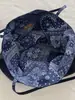 Bolsa Tote Casual de Doble Cara para Mujer 2026 Verano Nueva Versión Coreana de Lona de Gran Capacidad Bolso de Hombro Bolso de Moda para Viajar