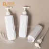Em estoque frascos de loção 300ml 400ml 500ml, frascos com pump, frascos de shampoo, frascos de gel de banho, frascos para produtos de higiene pessoal