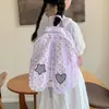 Mochila infantil, diseño elegante de lunares, ligera para salidas, modelo nuevo, temática de dibujos animados, adecuada para niñas y estudiantes de preescolar