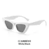Moda Europea y Americana Chica Atractiva Gafas de Sol Elegantes Ojo de Gato, Gafas de Sol Anti-UV, Nicho Exportación Transfronteriza, Tendencia Elegante para Mujeres